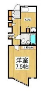リリーハイツ【1階】の間取り