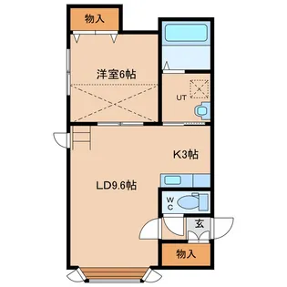 アルムス【2階】の間取り
