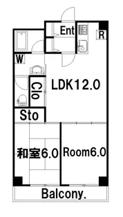 コリーナ島【4階】の間取り