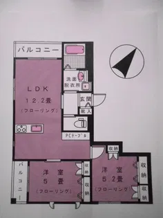Aube三軒茶屋【4階】の間取り