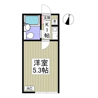 ミキコーポ新所沢【1階】の間取り