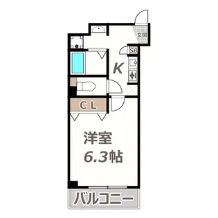 ルポゼ我孫子【1階】の間取り
