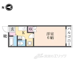 B・Bハイツ【2階】の間取り