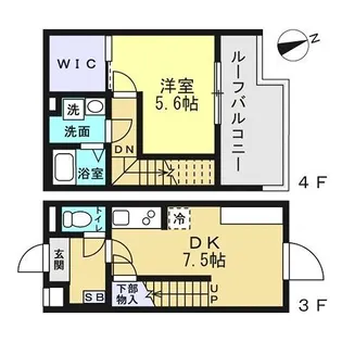 SOLASIA residence 千歳船橋IIの間取り
