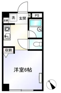 エーデルハイム恋ヶ窪【1階】の間取り