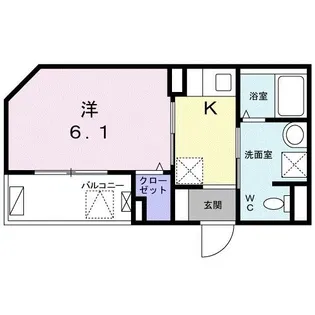 Grace 大原【1階】の間取り