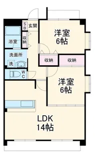ソフィア荒池【4階】の間取り