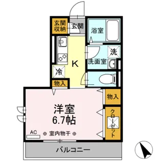 Daniel (ダニエル)【1階】の間取り