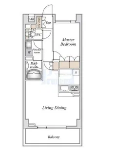 JMFレジデンス赤羽志茂【2階】の間取り