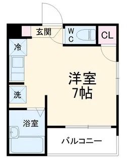 メルディア生麦4丁目II【2階】の間取り