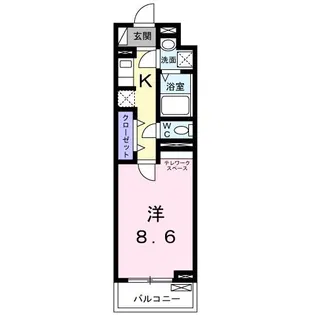インペリアル ガーデン瑞江【3階】の間取り