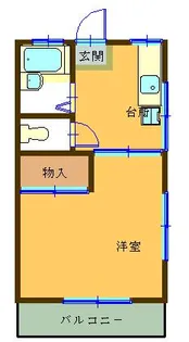 丸泰コーポ【2階】の間取り
