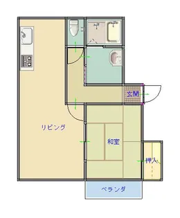 ライフステーションB【2階】の間取り