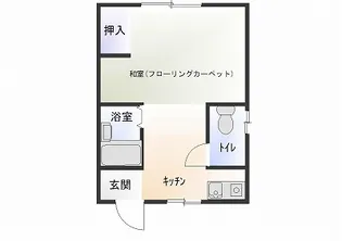 サンプラス【2階】の間取り