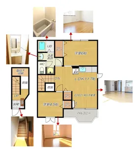 ニュークレストールソフィアB【2階】の間取り