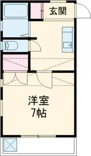 メゾンフジヌキ【1階】の間取り