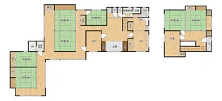 熊本県菊池市玉祥寺【一戸建】の間取り