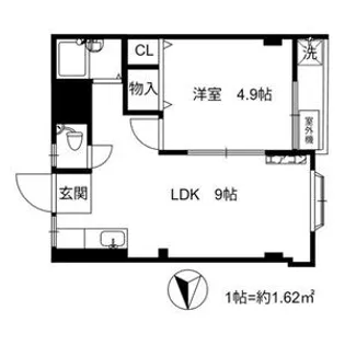 ペントハウス11【4階】の間取り