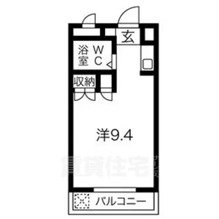 シャルム大堀【5階】の間取り