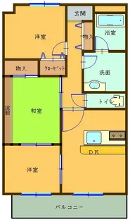 グラントミー【3階】の間取り