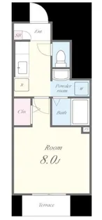 アイリスセカンド【1階】の間取り