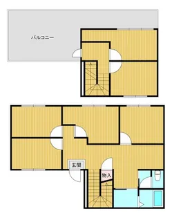 兵庫県西宮市生瀬高台【一戸建】の間取り