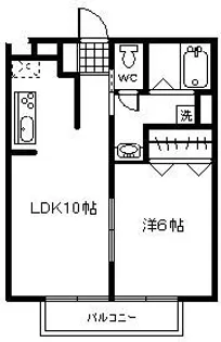 プチメゾンスカイラーク【1階】の間取り