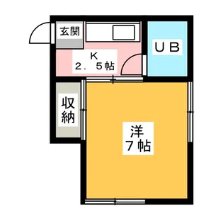 WHITE HOME【2階】の間取り