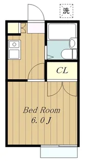 神奈川県相模原市南区御園5【アパート】の間取り