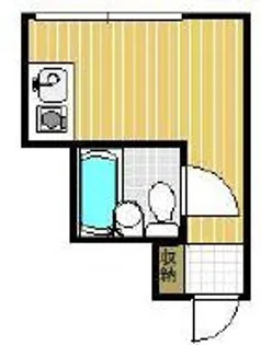 シティハイツ八尾【2階】の間取り