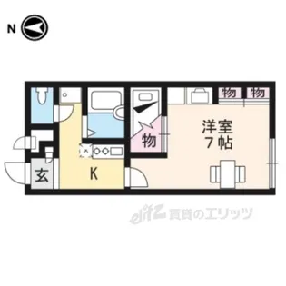 レオパレスプレマダーラ【1階】の間取り