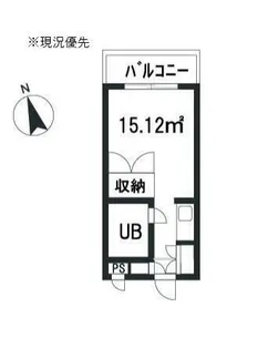 ユースピア大倉山【4階】の間取り