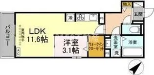 岐阜県岐阜市柳津町南塚5【アパート】の間取り