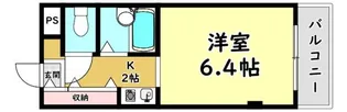 大阪府門真市末広町【マンション】の間取り