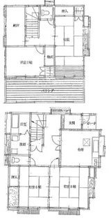 千葉県佐倉市上志津【一戸建】の間取り