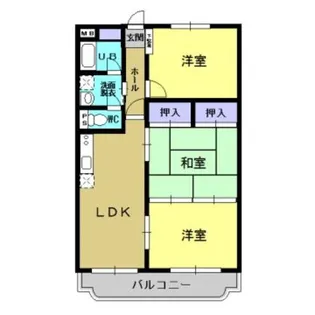 3LDKの間取り画像