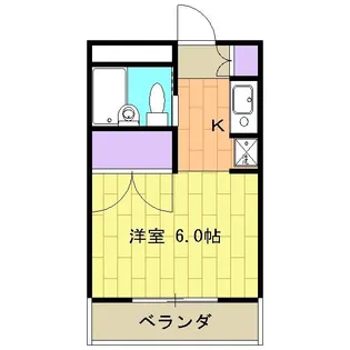 クラウンロイヤル【2階】の間取り