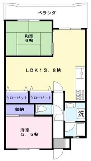 ラフェスタ彦根I【2階】の間取り