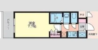S-RESIDENCE三国WEST【7階】の間取り