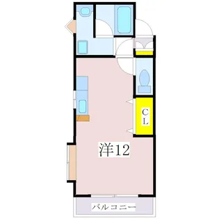 鹿児島県鹿児島市桜ヶ丘6【アパート】の間取り