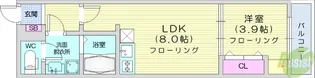 ラズワード薬師堂【2階】の間取り