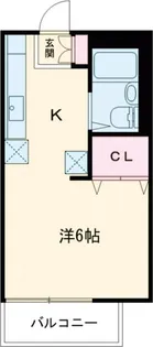 エスタシオン【1階】の間取り