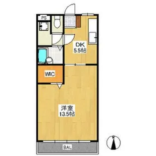 セントラルハイツ【3階】の間取り