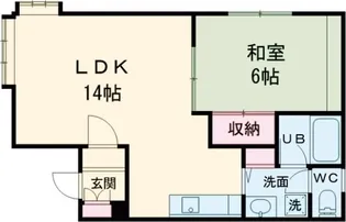 フラワーBOX【2階】の間取り