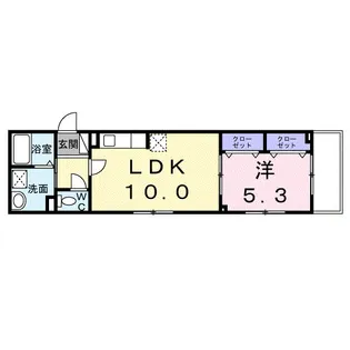東京都荒川区南千住3【アパート】の間取り