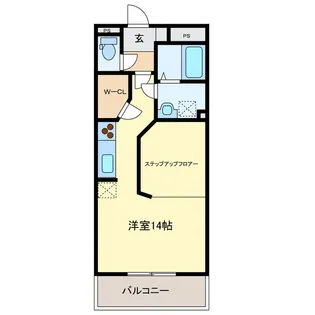 グランシャリオ(末広)【1階】の間取り