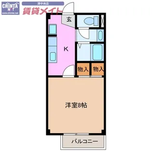 NEU HAUS【1階】の間取り