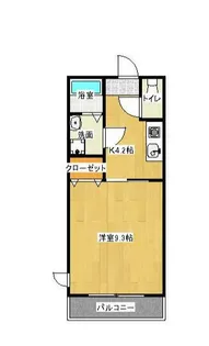 Green Apple【3階】の間取り