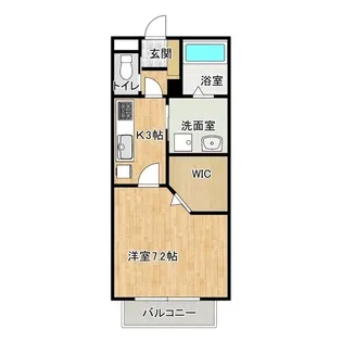 ブリオ旭丘堤【1階】の間取り