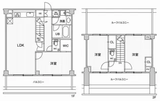 東京都港区六本木5【マンション】の間取り